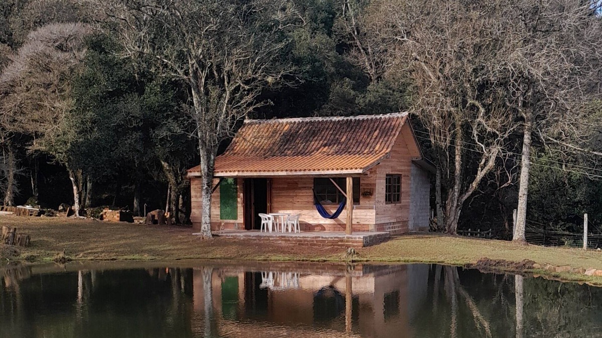 Sao Francisco de Paula Cabin | Cabana em Área Rural com Total Privacidade e Conforto com Natureza Exuberante