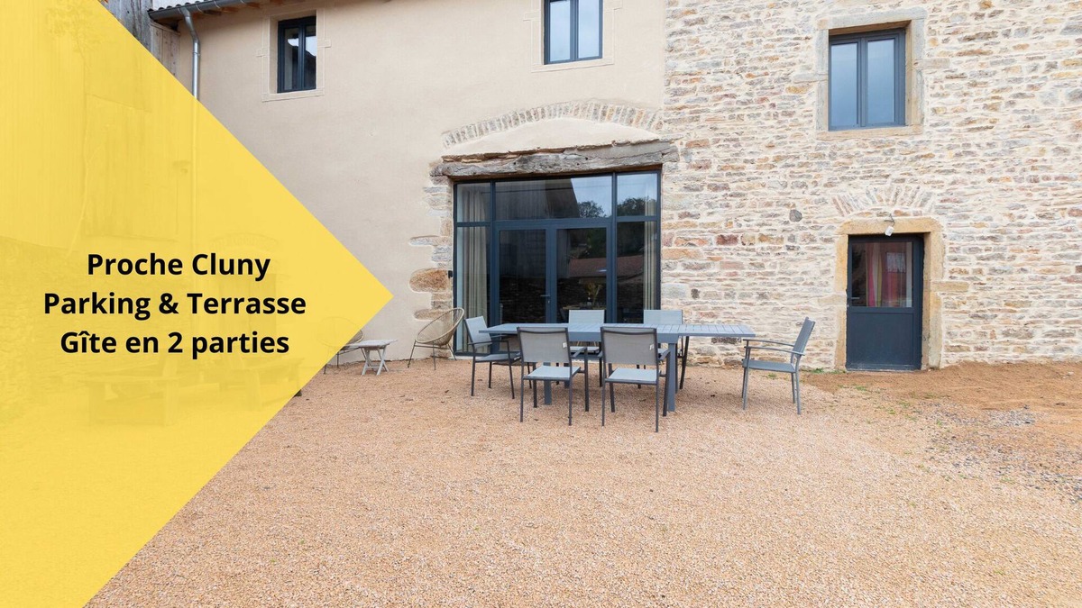 Jalogny Apartment | Cabana & Le Gîte de Jalogny - Proche Cluny