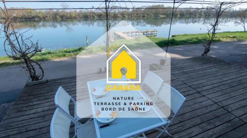 Saint-Martin-Belle-Roche Apartment | CABANA & Voie Bleue - Bord de Saône