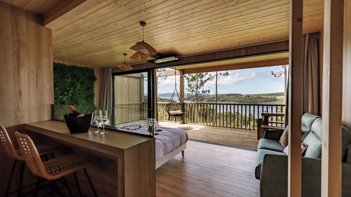 Camarinas Cabin | Cabanas da Luz- Faro Touriñan