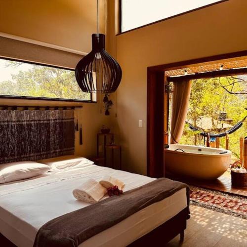 Casa Branca Villa | Cabanas da Mata - Cabana Candeia - Casa Branca/MG