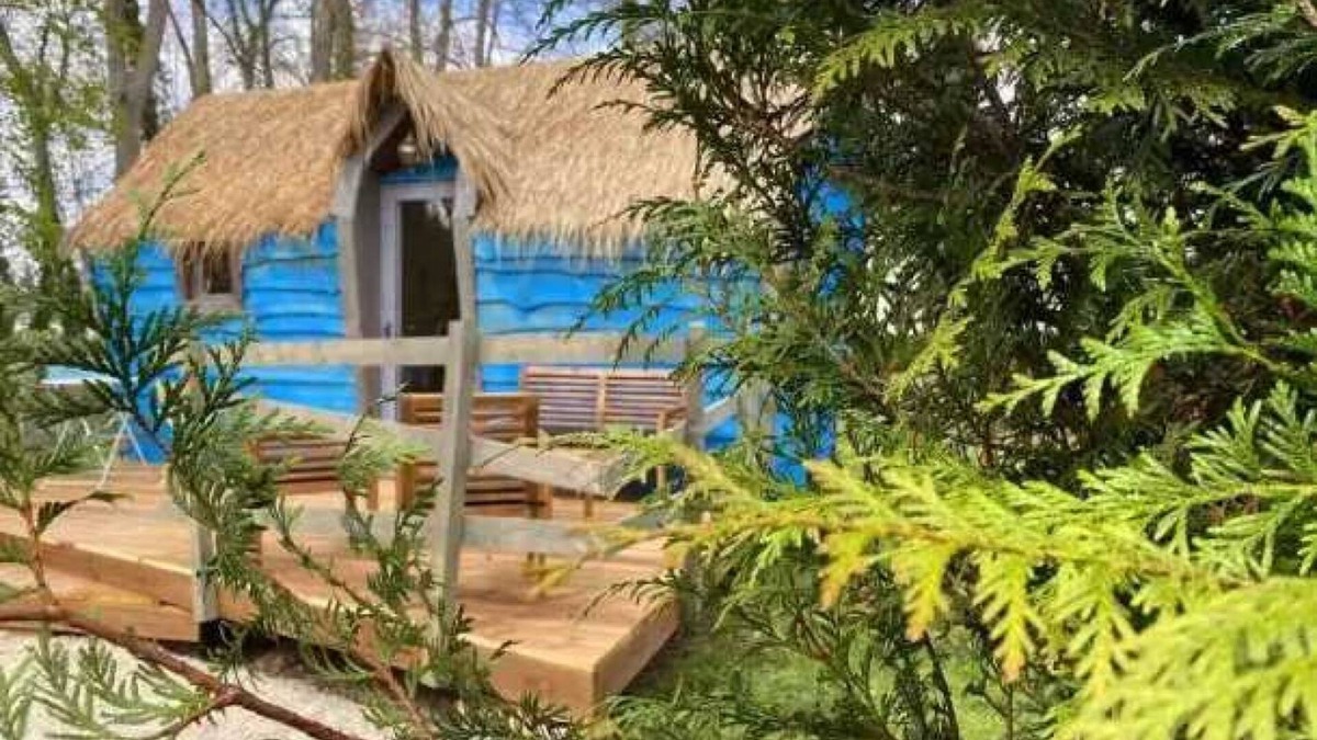 Bar-sur-Aube Cabin | Cabane 2 étoiles - Piscine - eecebi
