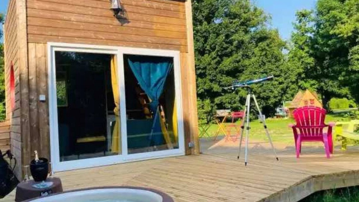 Bar-sur-Aube Cabin | Cabane 2 étoiles - Piscine - eecec0