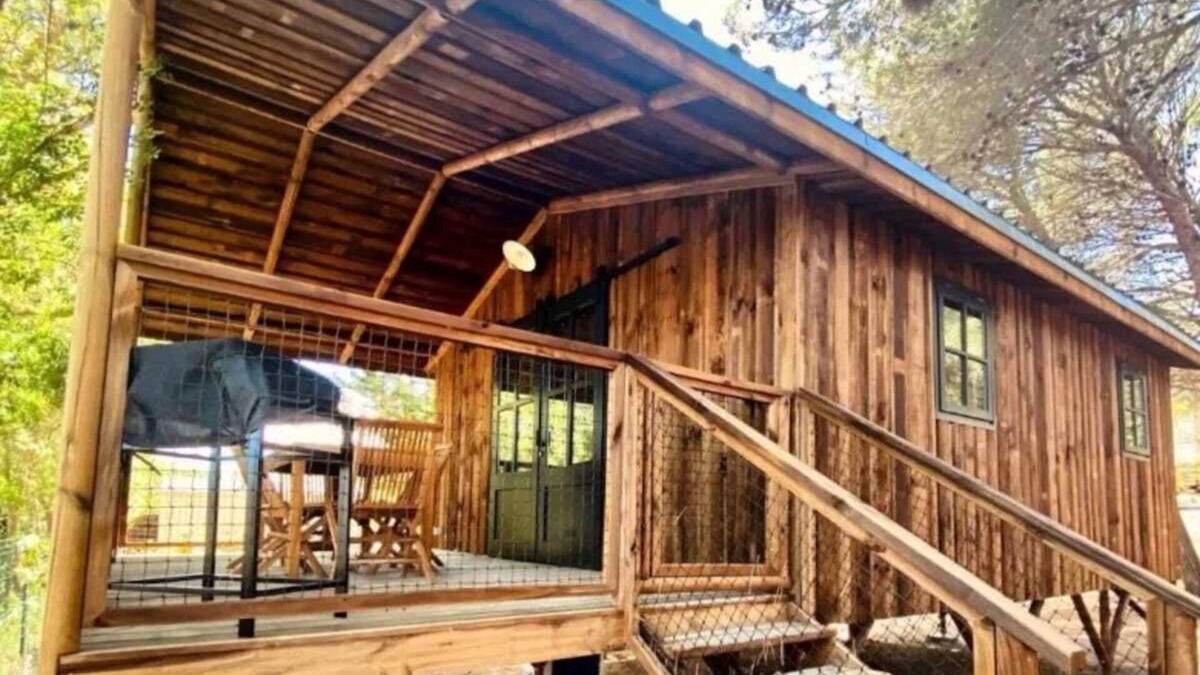 Sigean Cabin | Cabane 3 étoiles - Piscine - eehdah