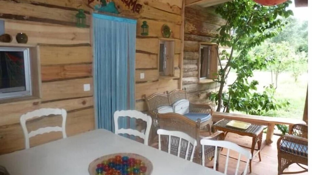 Malbosc Cabin | Cabane Double Mobilhome"la Bohème"