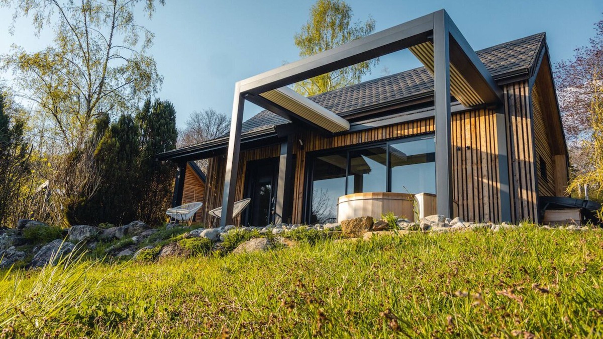 Champs-sur-Tarentaine-Marchal Ski Chalet | Cabane-SPA Écrin d'Auvergne offers top-of-the-range Lodges with PRIVATIVE SPA