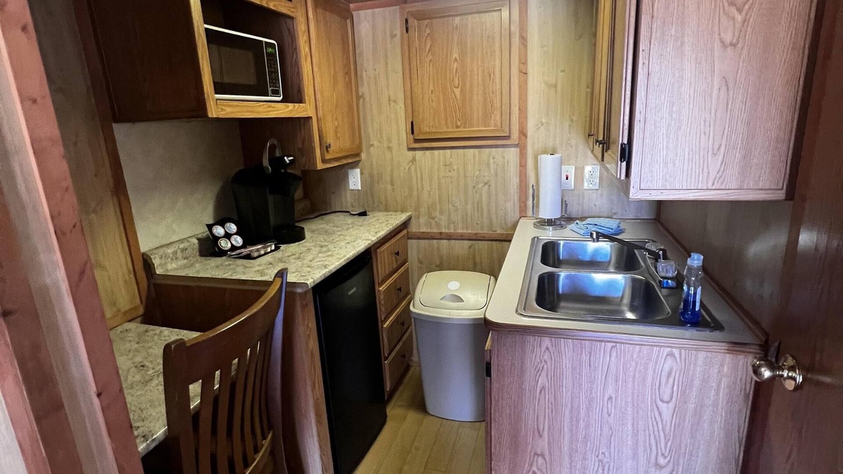 Dickerson Run Cabin | Cabin 1 - So comfy and you'll have everything you need in this cabin for a great get a way.