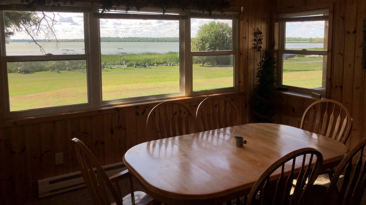 Hines Resort | Cabin 15 Lakefront Cabin @ Family/Pet Friendly Resort Fishing Dock