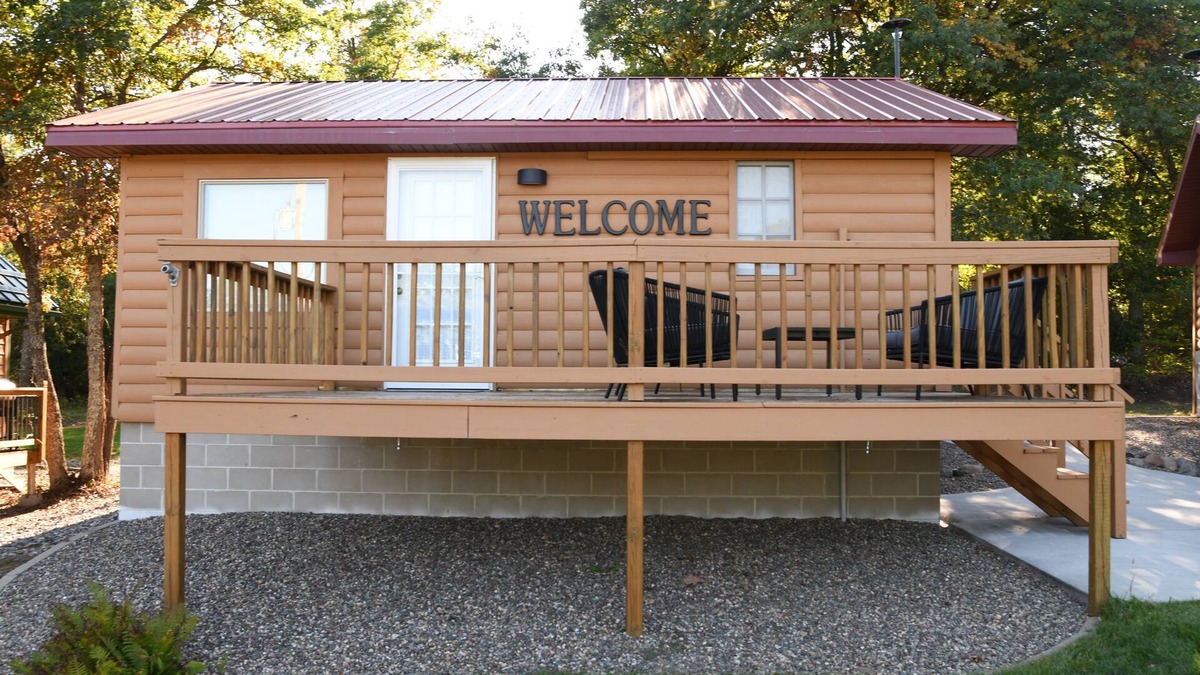 Backus House | Cabin 8 Retreats on Big Portage Lake: Unit A: Shared Game Room included!