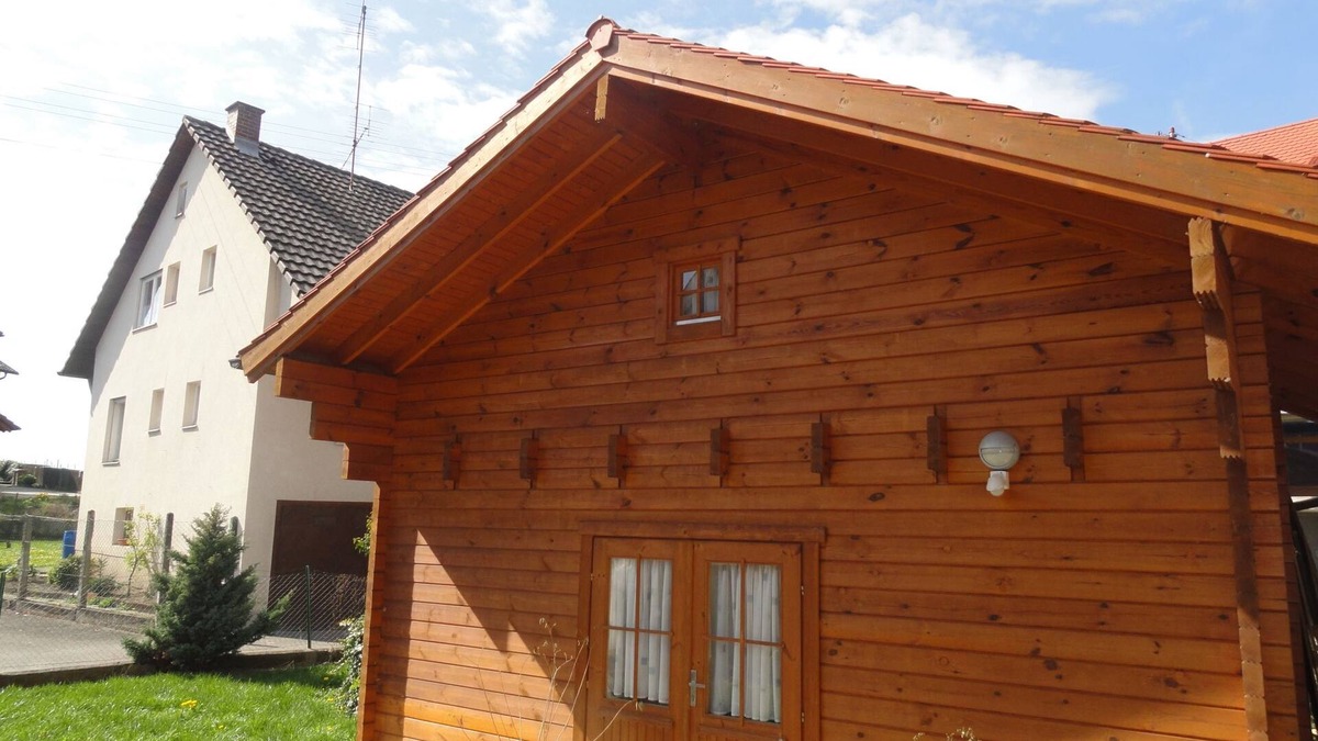 Sipplingen Cabin | Cabin 'Blockhütte' with Wi-Fi