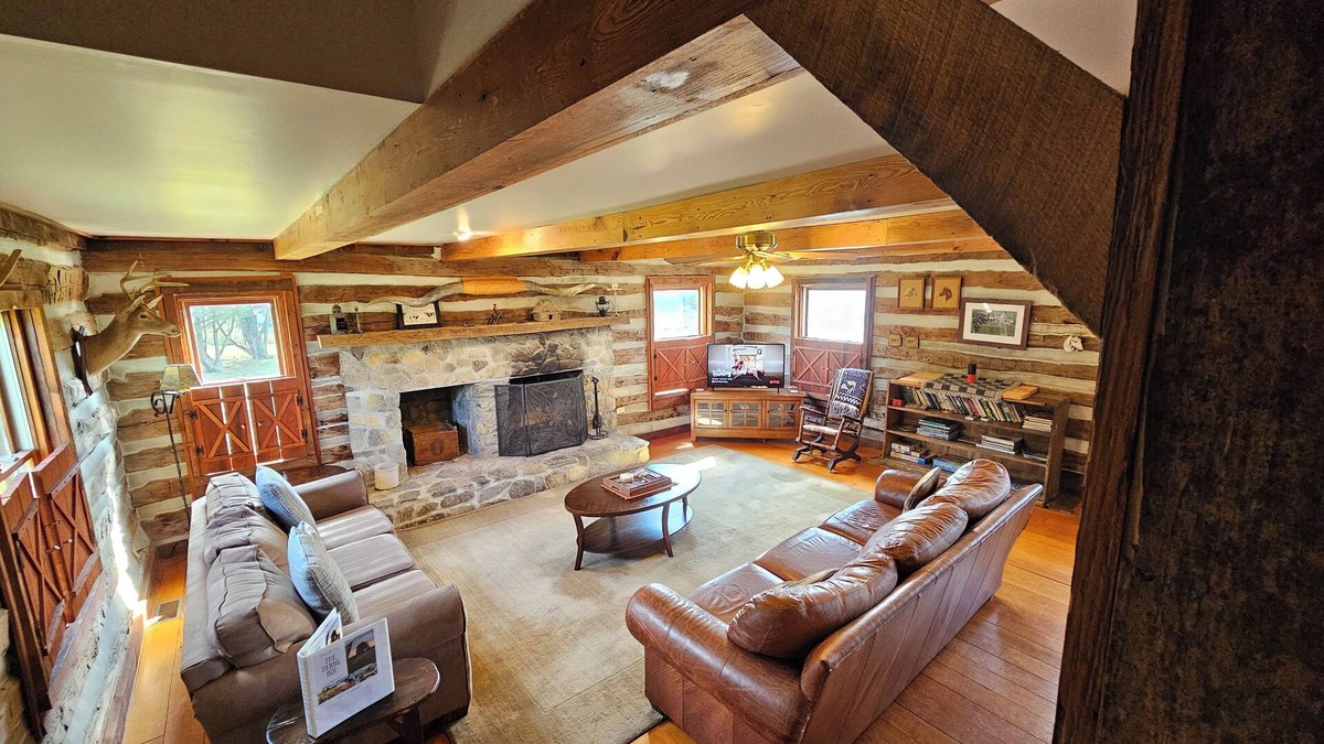 Winchester House | Cabin on a farm stay with roaming peecocks