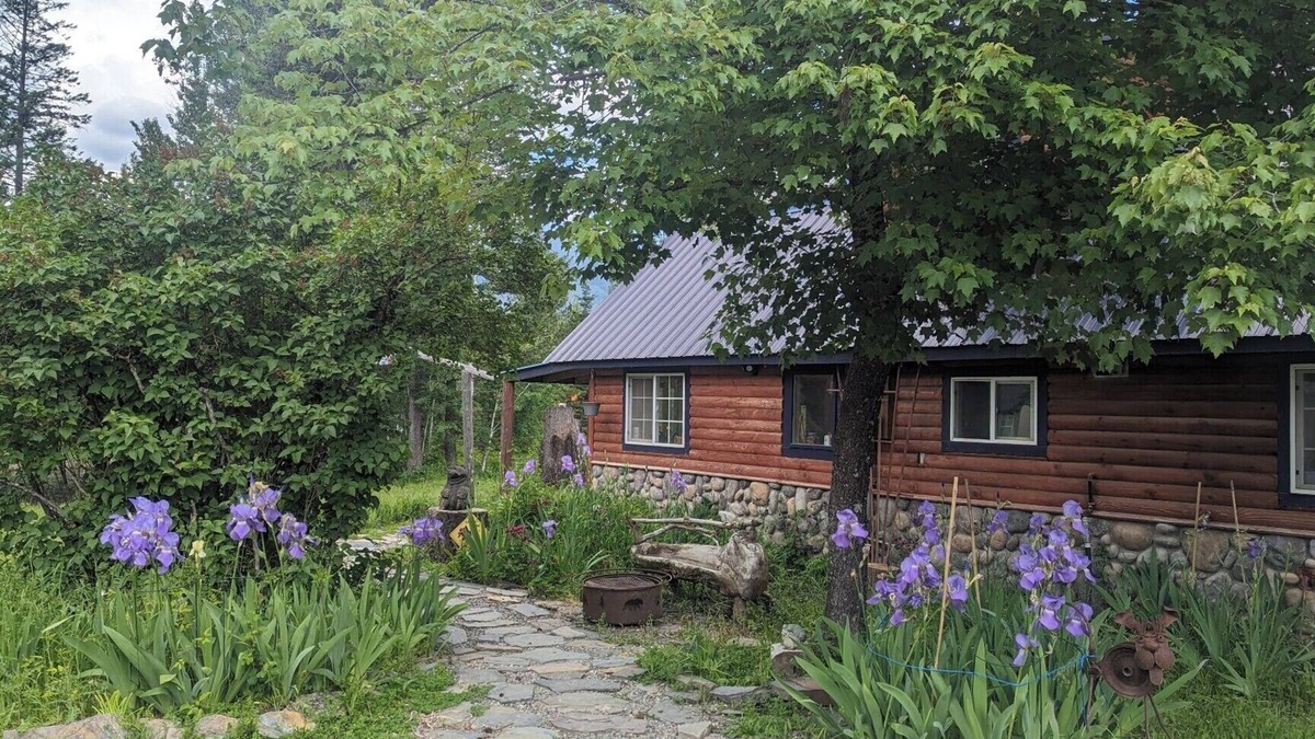 Heron Cabin | Cabin on a working homestead in Heron, Mt. " Heifer, Pork and Pecker Farm"n