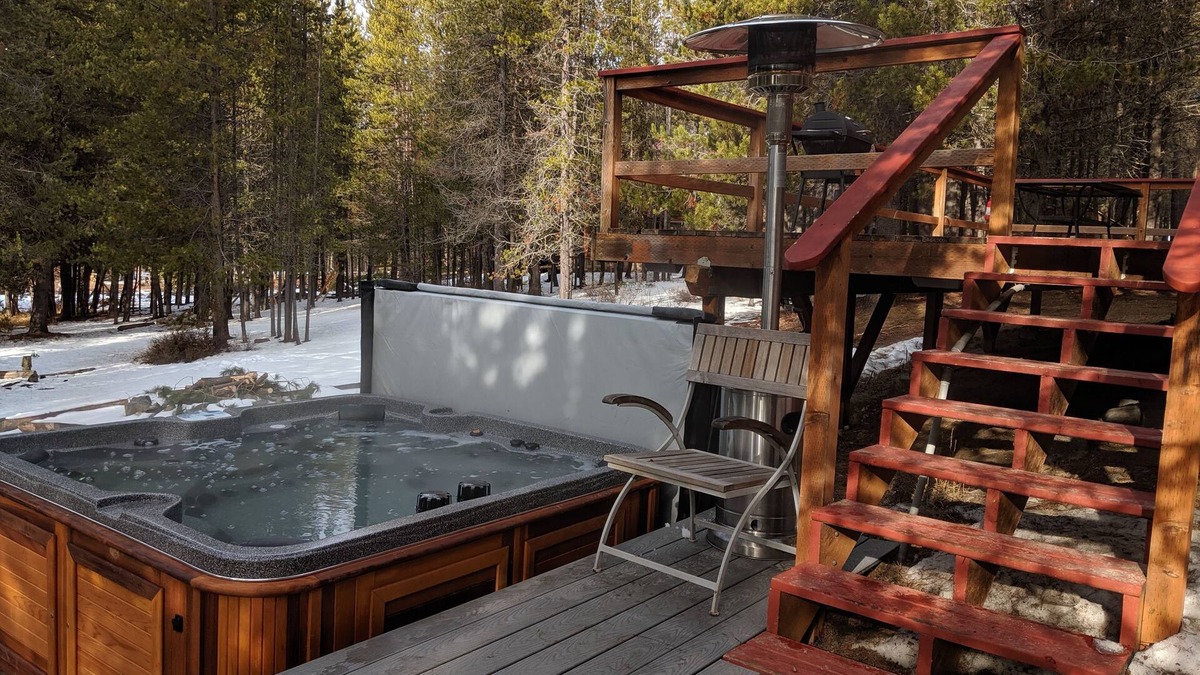 Crescent Cabin | Cabin On Crescent Creek, Hot tub, Endless trails, bring horses, we have corrals!