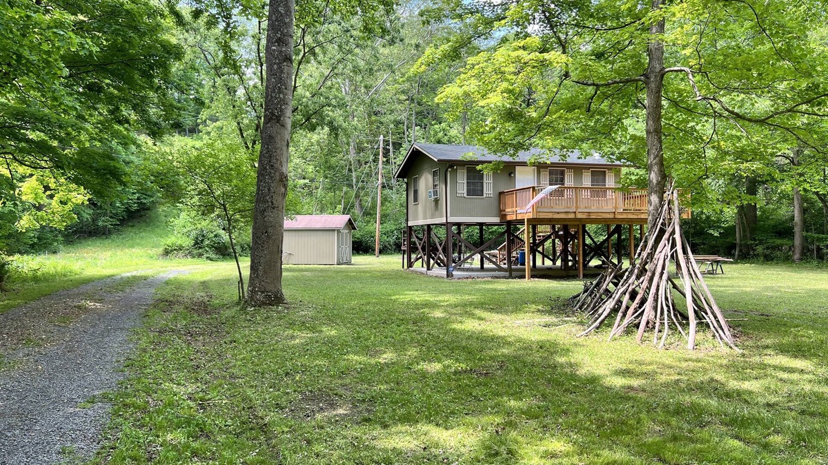 Great Cacapon Cabin | Cabin on the Water with its own Private Beach!