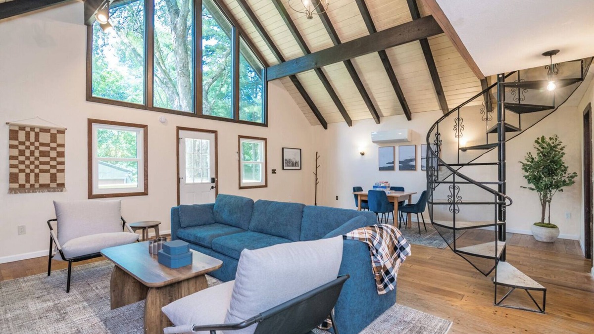 Florence House | Cabin Style Rustic Getaway, with mini-splits