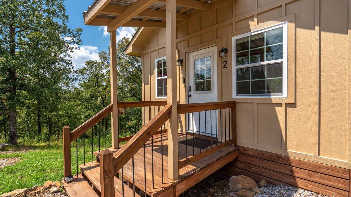 Rockwell Cabin | Cabin #2 @ Rock Creek Cabins! Back Porch to Enjoy the View & Pet Friendly!