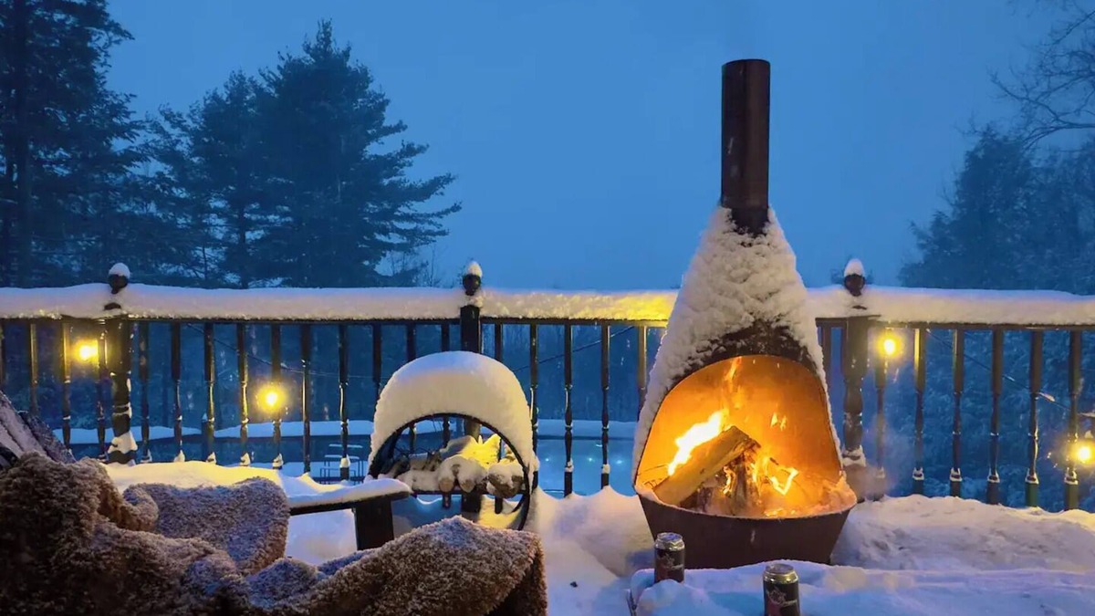 Prattsville Ski Chalet | Cabin w/Mountain Views, Hot Tub, AC, Pet + Family Friendly, WFH, Fireplace