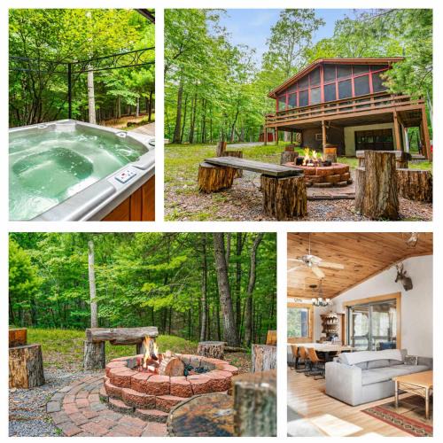 Great Cacapon House | Cabin w New Hot Tub, River, Kayak, WiFi, & Fire Pit
