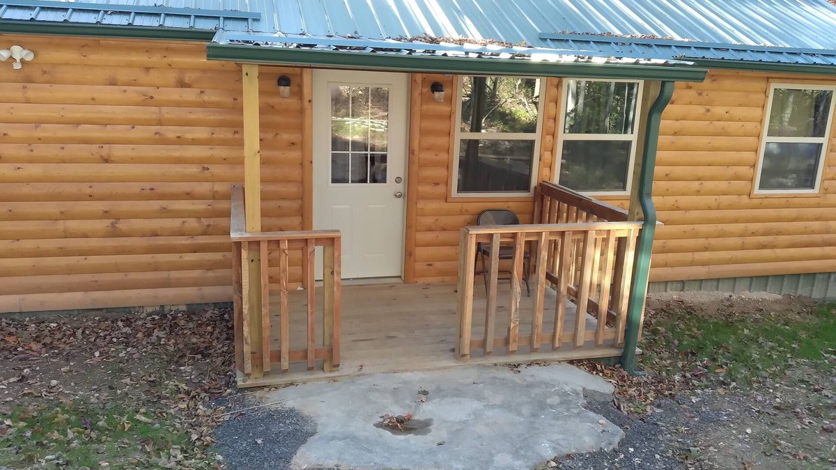 Marshall Cabin | Cabin with a tree house on a working buffalo farm near the Buffalo River.