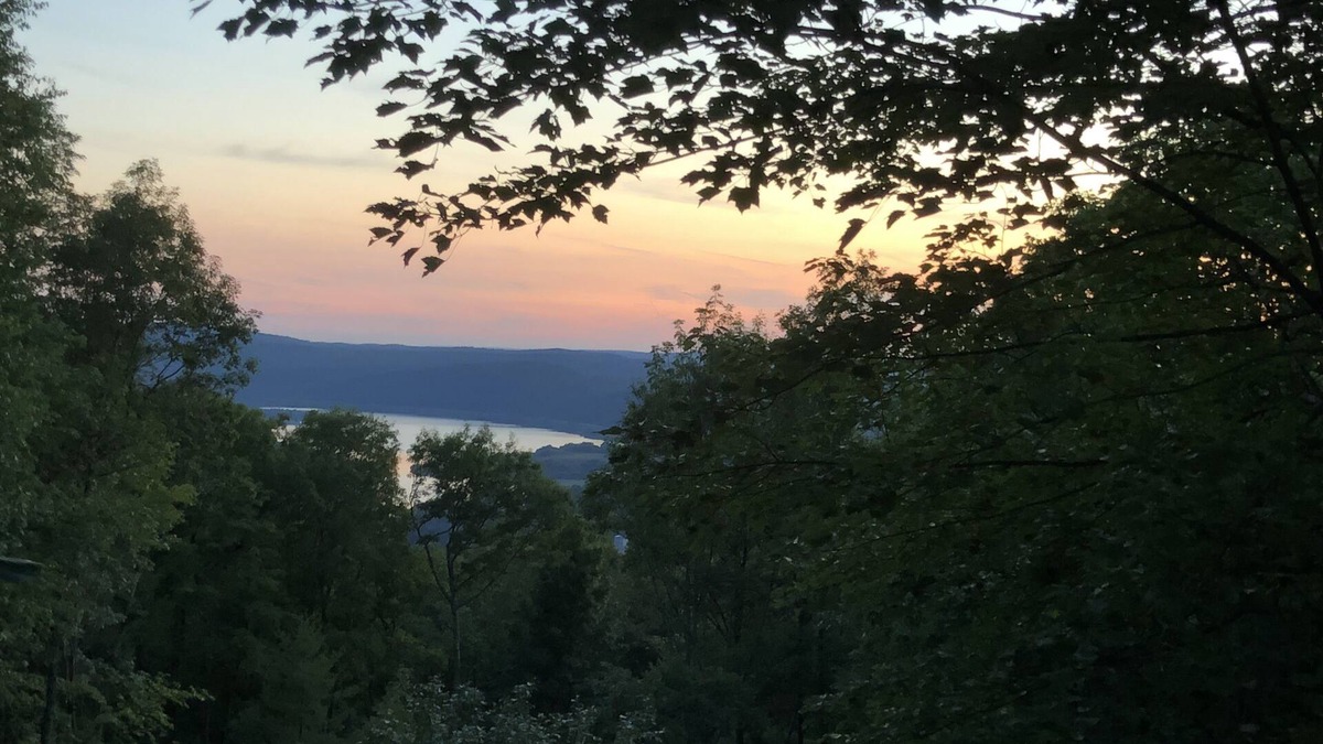 Mainesburg Cabin | Cabin with a View - Hammond Lake view, tucked away in the mountains