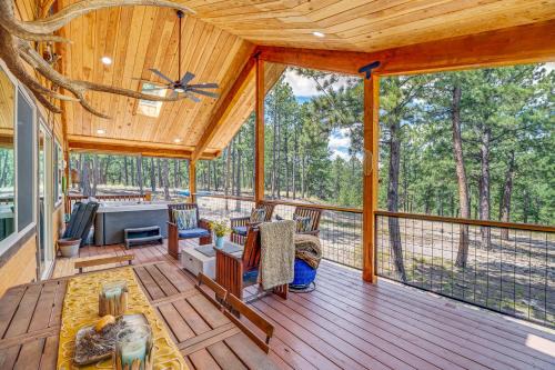 Westcliffe House | Cabin with Hot Tub, Deck and Mtn Views in Westcliffe!