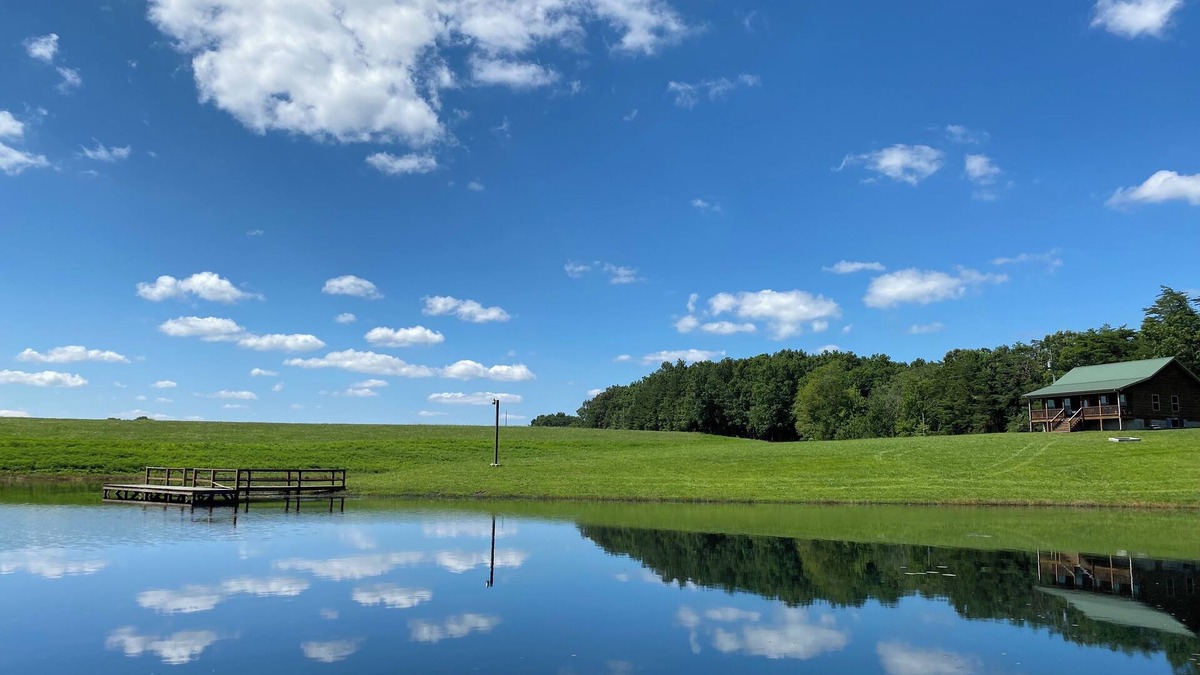 Deer Lodge Cabin | Cabin with private pond. A peaceful escape