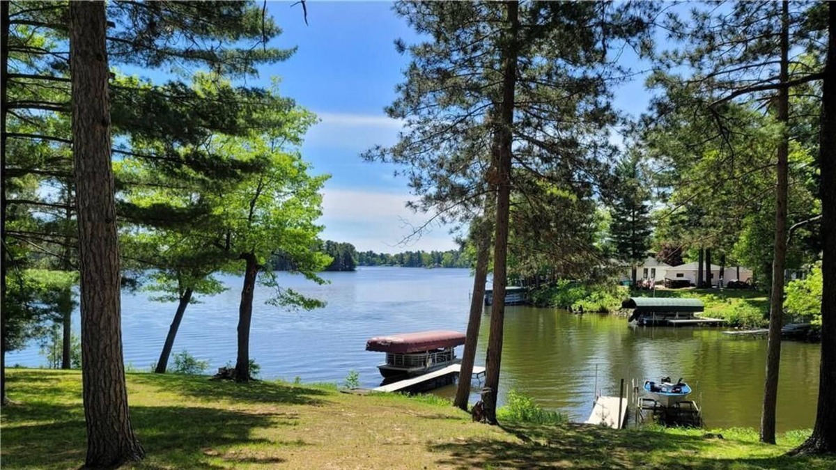 Chetek Cabin | Cabin with recreation area, entertaining space and 175 ft of beautiful frontage