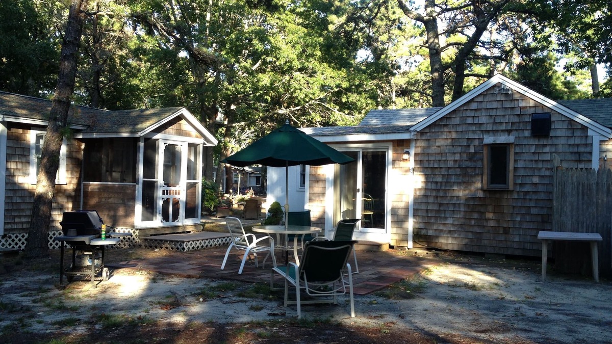 Bass River Cabin | Cabin14/2BR w guest cabin, perfect for family of 7, Beach, Pool, Firepit, FUN!