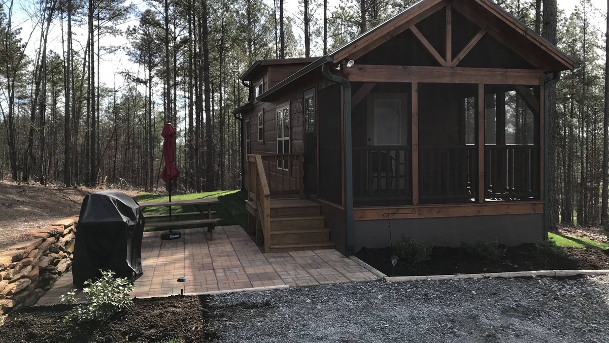Mill Spring Cabin | Cabins at the Gap | Whispering Pines Cabin | 1 Bedroom 1 Bath |