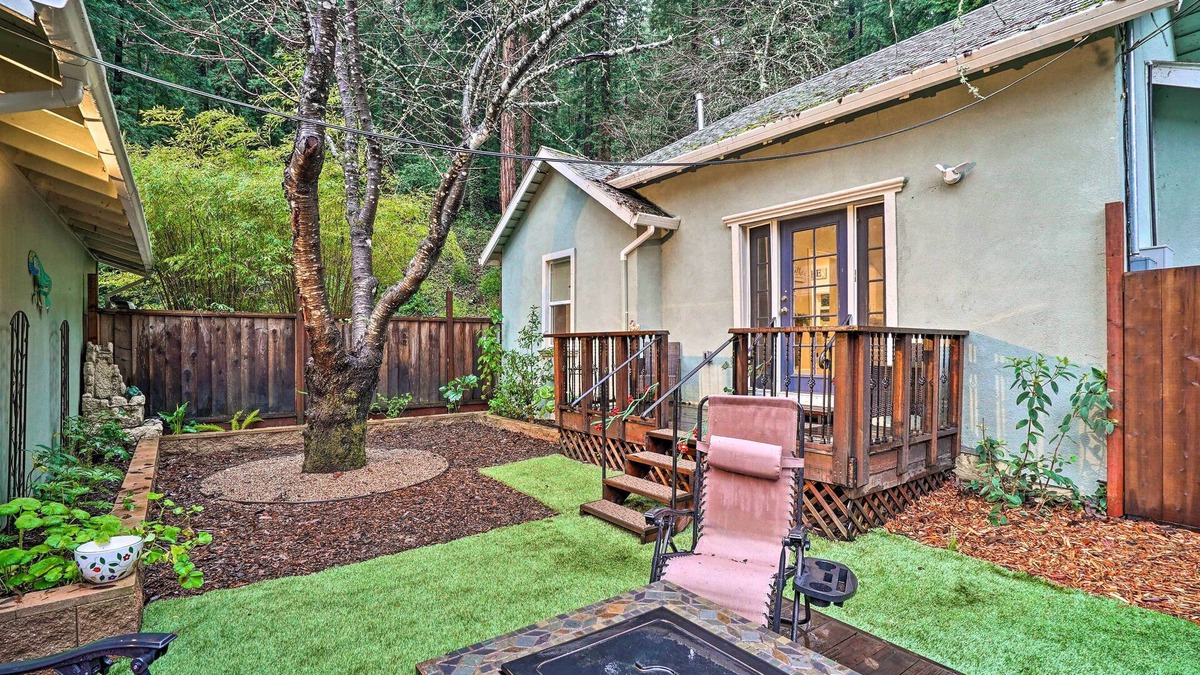 Ben Lomond Cottage | California Cottage < 4 Mi to Redwood Hiking Trails