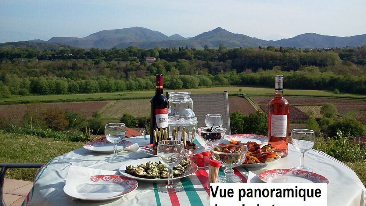 Cambo-les-Bains Apartment | Cambo: 2 rooms all comfort for 2 people - panoramic view.