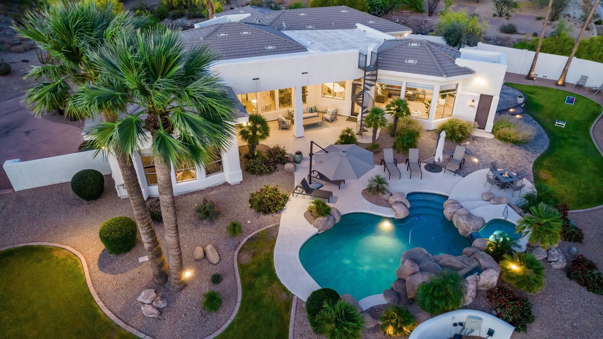 Palm Canyon House | CAMELBACK MT BEAUTY PARADISE VALLEY SCOTTSDALE AREA