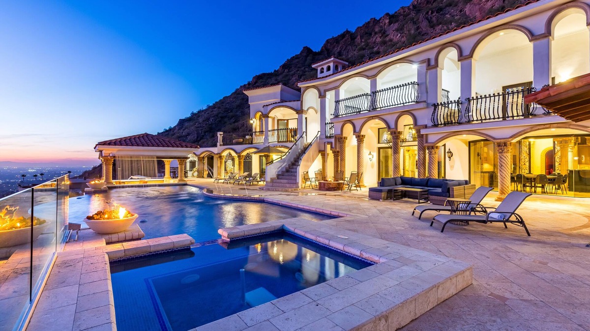 Camelback East House | Camelback’s Highest Mansion with Spa, Pool, Gym, and Breathtaking Views
