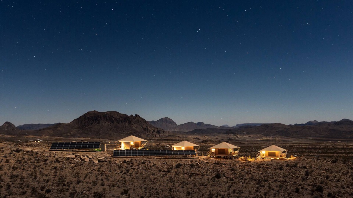 Terlingua Cabin | Camp Elena - Ocotillo Campground (4 Luxury Tents)