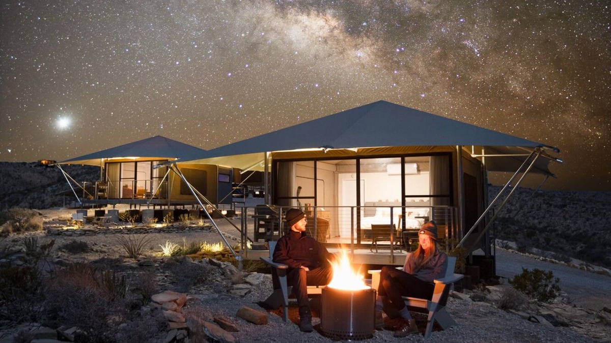 Terlingua Cabin | Camp Elena - Ocotillo Tent 1
