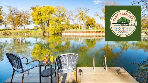 Seguin House | Camp Guadalupe Riverfront Seguin Home on the Guadalupe with paddle sports and grill