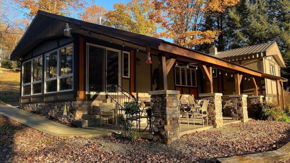 Confluence Apartment | Camp Sideways · Lakeside Cozy Cabin with Fireplace and Hot Tub!