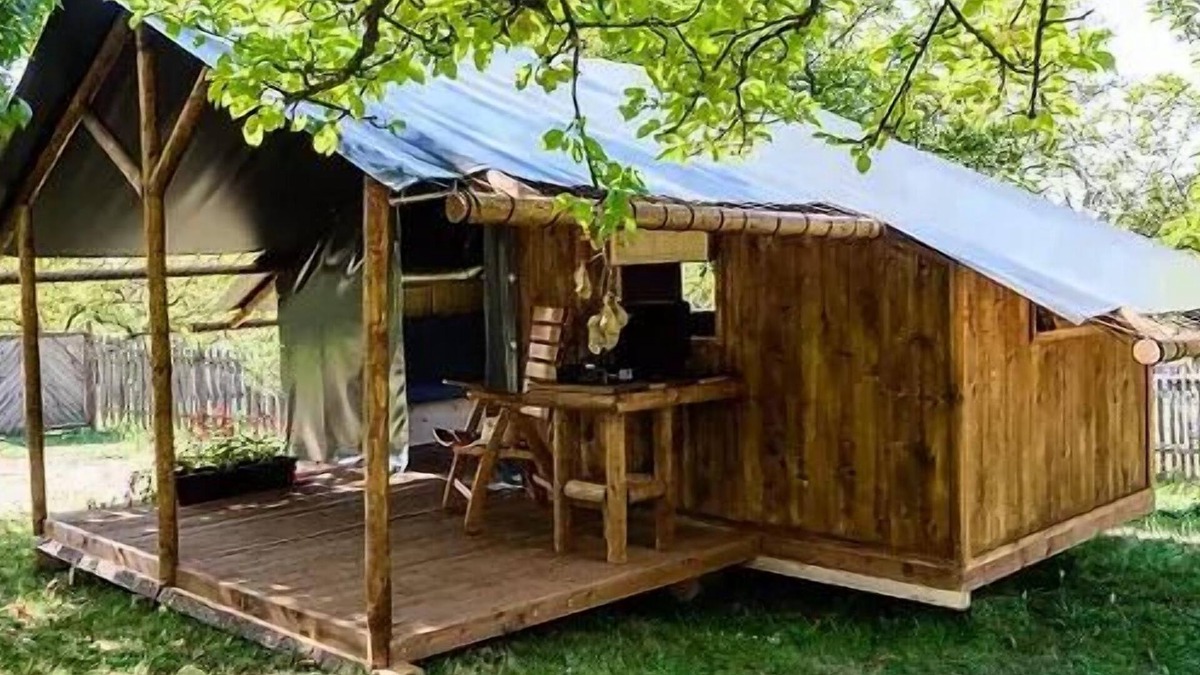 Chisseaux House | Camper's hut (10 m² - 1 bdrm) sleeps 4