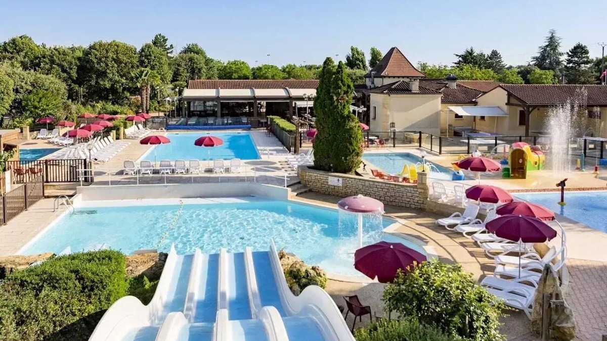 Saint-Crepin-et-Carlucet House | Camping les Péneyrals* - Privilege Cottage TV LV Clim 3 rooms 4 people 1 bathroom