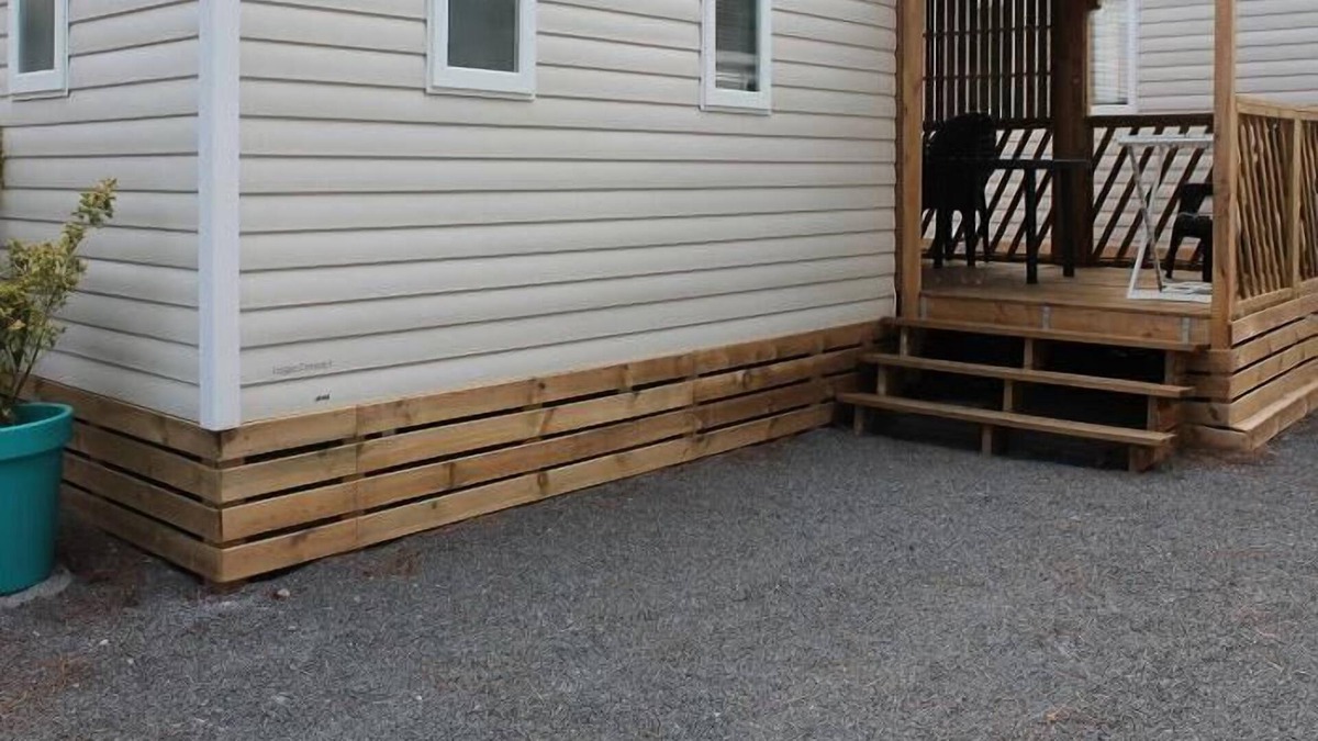 Joyeuse House | Camping Bois Simonet**** - Mobil-Home Genêt 3 Rooms 4/6 People Air Conditioned