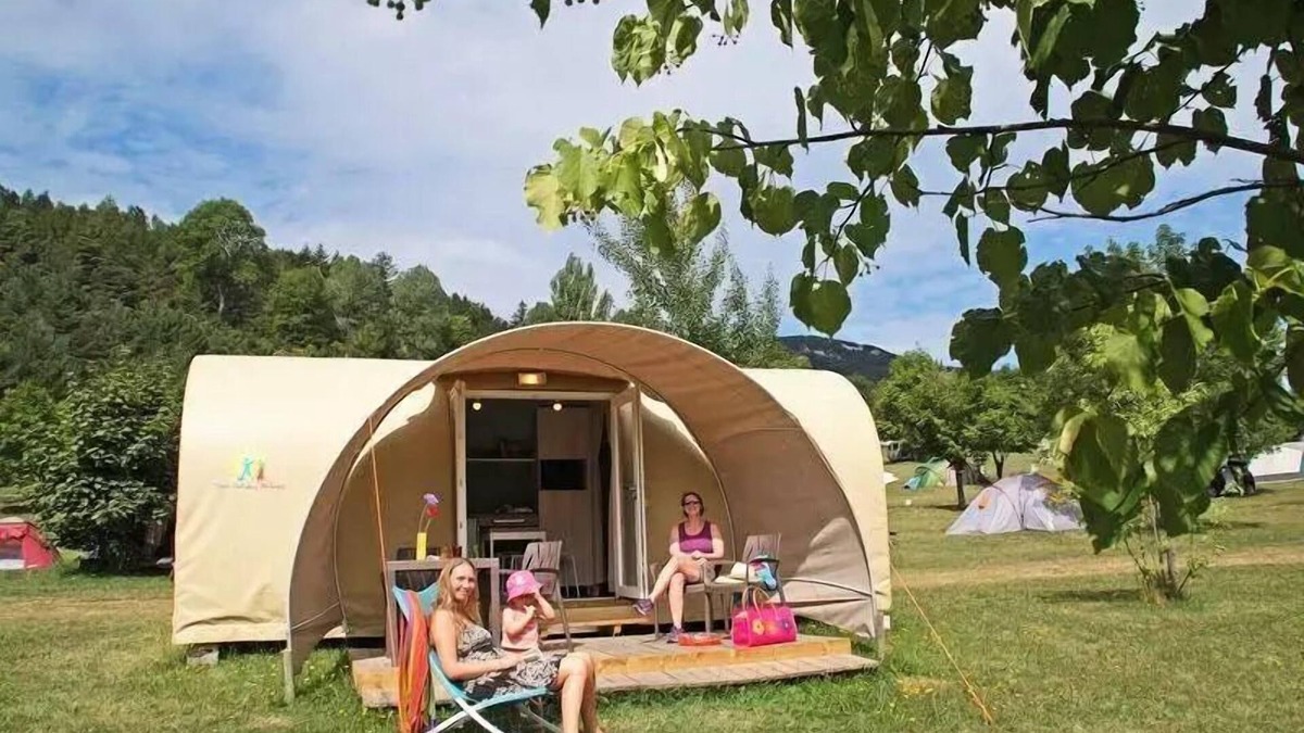 Lus-la-Croix-Haute House | Camping Champ la Chèvre* - Coco Sweet 3 rooms 4 people Without Sanitary