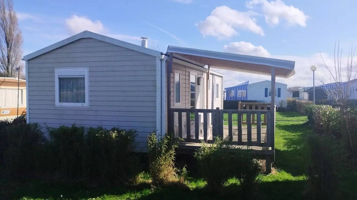 Routhiauville House | Camping de la Baie - Baie de Somme Nature - Pendé/Routhiauville * - Family comfort mobile home + 6 people
