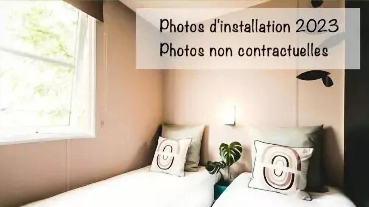 Peigney House | Camping de la Liez * - Mobile home New Loft 4 Rooms 6 People Air-conditioned