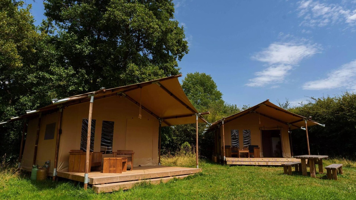 Vittel House | Camping de Vittel* - Slow Lodge 3 rooms 5 people Without Sanitary facilities