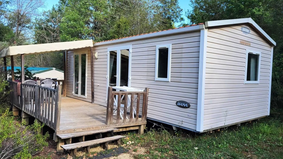 Salles House | Camping des Bastides * - Cottage Visio 3 bedrooms 4 people