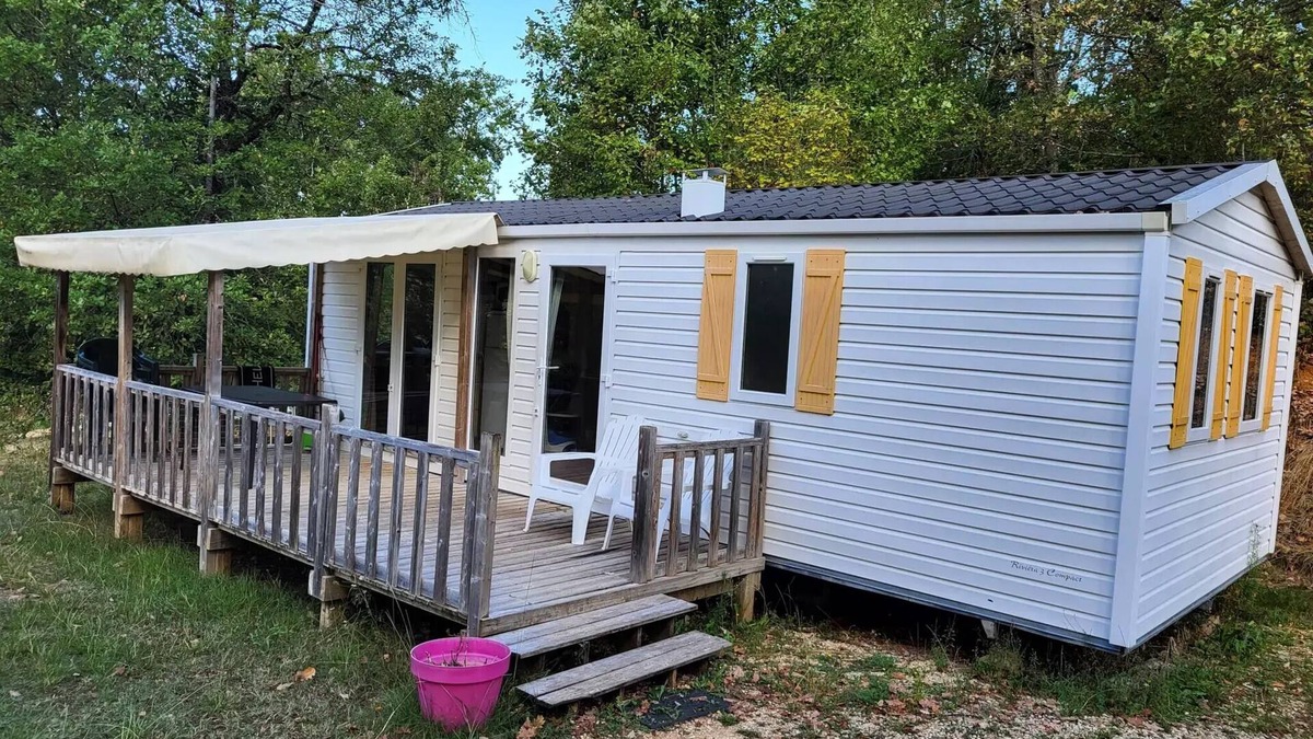 Salles House | Camping des Bastides * - Cottage Riviera 3 bedrooms 6 people