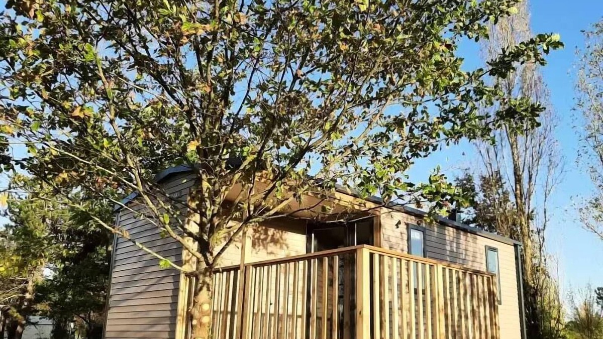 Le Temple-sur-Lot House | Camping du Bosc * - Mobile-home Loggia Comfort (nine 2022) 4 persons