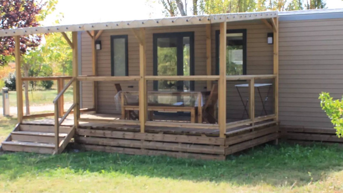 Le Temple-sur-Lot House | Camping du Bosc * - Mobile-home Premium (2019) 6 persons