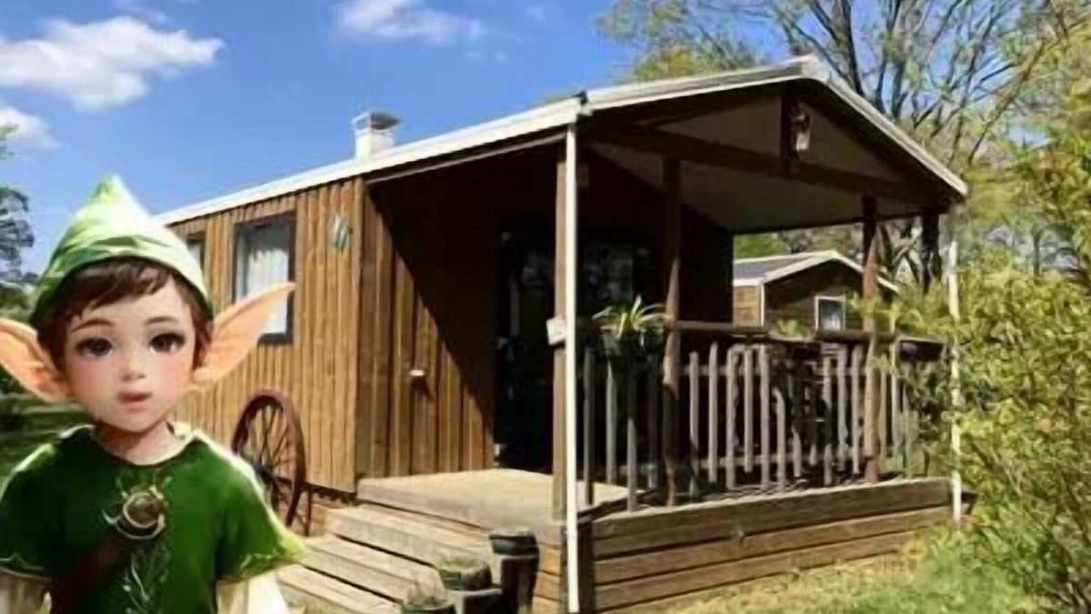 Priziac House | Camping Ecologique le Lac O Fées * - MORGANE ou ANA ou CASSANDRE Mobil-home Confort 31m² - 2 chambres sur parcelle >100m2 4 personnes