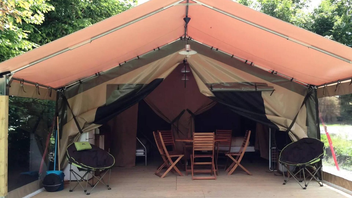 Landry House | Camping Eden de la Vanoise* - Victoria Canvas Bungalow 3 Rooms 5 People Without Sanitary